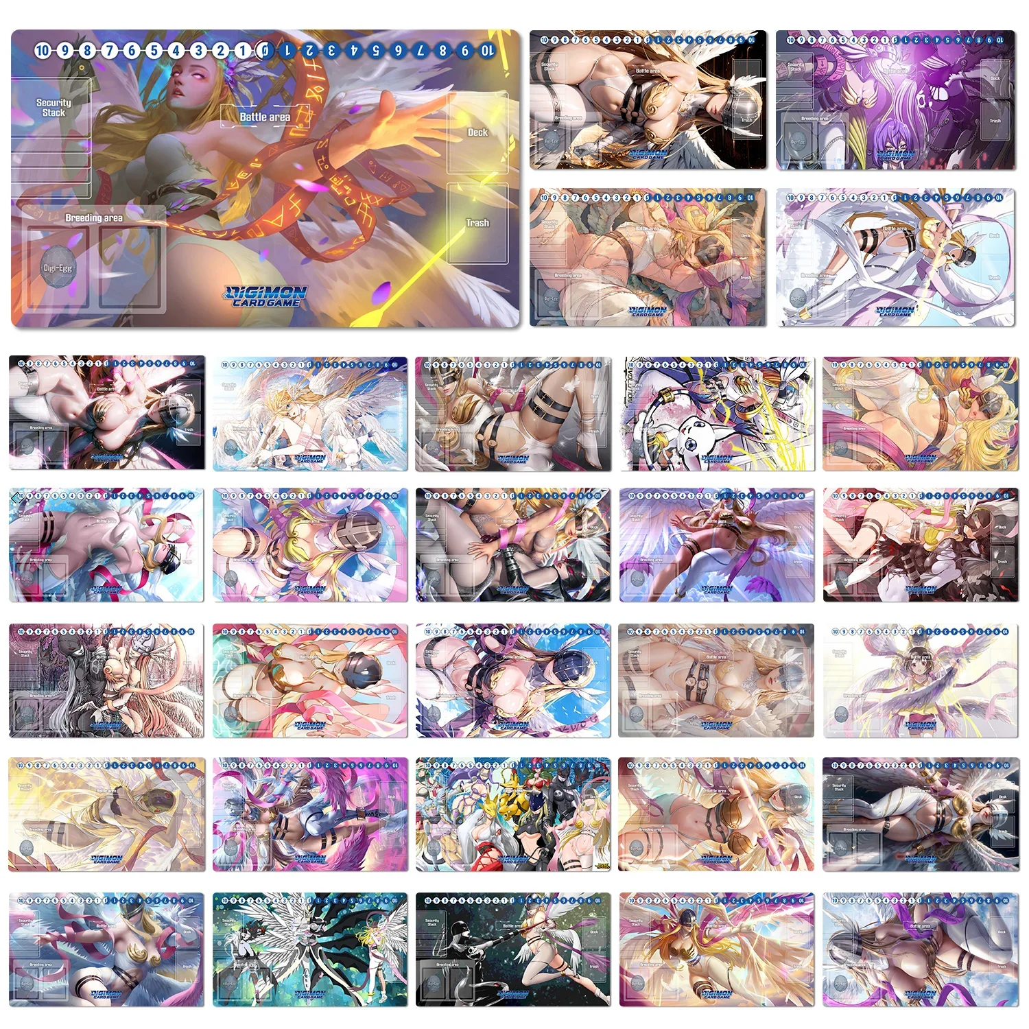 Digimon Playmat Angewomon DTCG CCG Mat Trading Card Game Mat Board Game Mat High Quality Rubber Mouse Pad Free Bag 600x350x2mm
Digimon Playmat Angewomon DTCG CCG Mat Trading Card Game Mat Board Game Mat High Quality Rubber Mouse Pad Free Bag 600x350x2mm