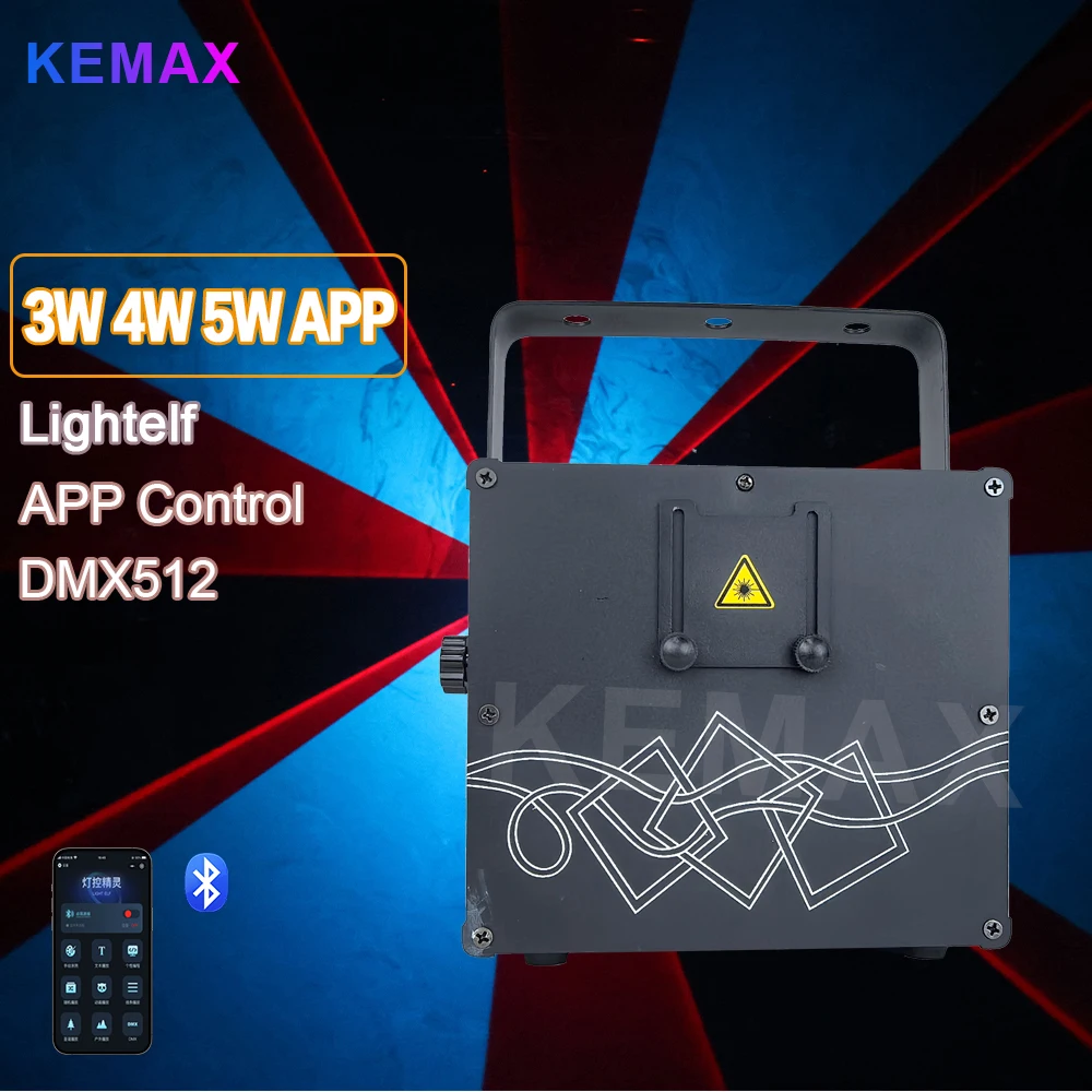 3W 4W 5W Laser Lights RGB 3D Animation Scanning DMX Laser Projector Disco DJ Party Stage Lighting for Nightclub Bar Wedding
3W 4W 5W Laser Lights RGB 3D Animation Scanning DMX Laser Projector Disco DJ Party Stage Lighting for Nightclub Bar Wedding
