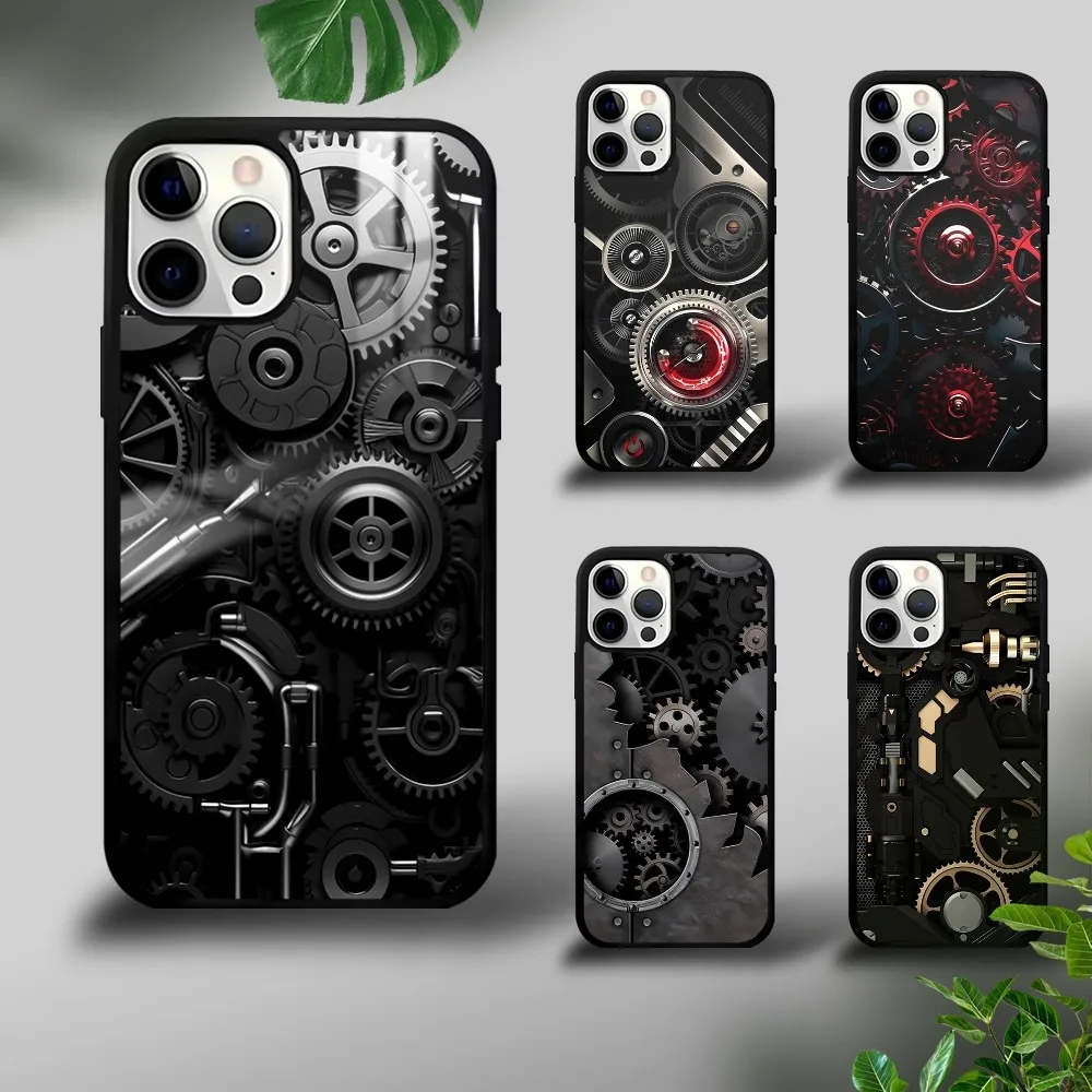 Mechanical Gear Phone Case For iPhone 16 15 14 13 12 11 Pro Xs Max Mini Plus Celulares Hard Funda
Mechanical Gear Phone Case For iPhone 16 15 14 13 12 11 Pro Xs Max Mini Plus Celulares Hard Funda