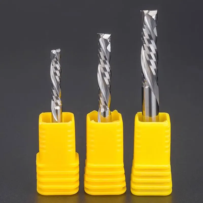 HUHAO Milling Cutter Woodwork UP & DOWN Cut 2 Flutes Spiral Carbide Milling Tool CNC Router Compression Wood End Mill Cutter Bit
HUHAO Milling Cutter Woodwork UP & DOWN Cut 2 Flutes Spiral Carbide Milling Tool CNC Router Compression Wood End Mill Cutter Bit