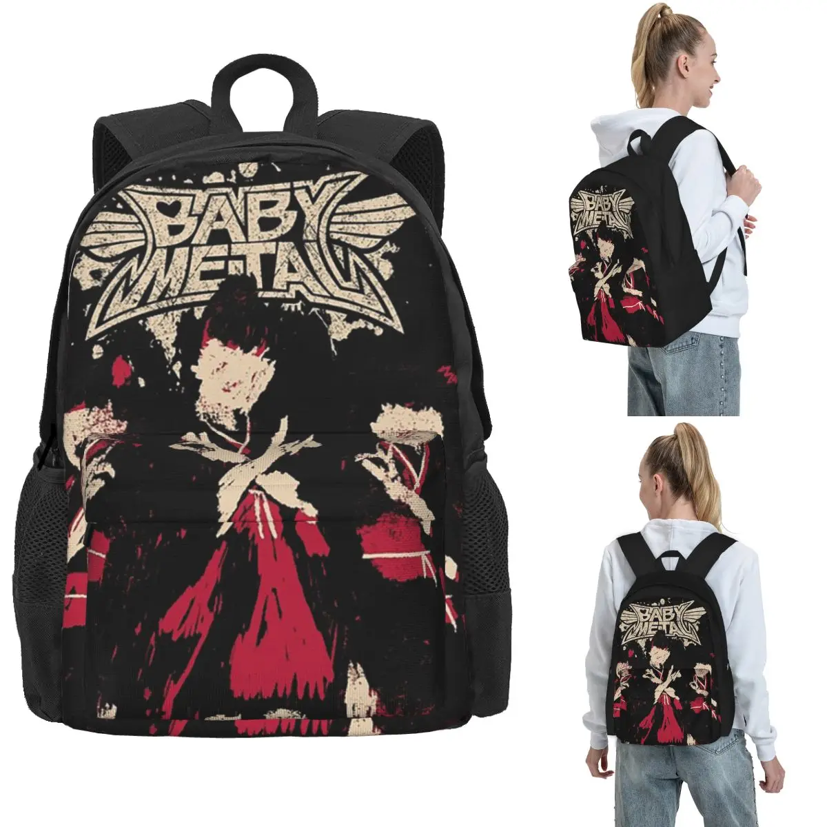 The Babymetal Tour Backpack Hot Sale Daypack Large Capacity Kids BookBag School Bag Shoulder Bags for Men Women
The Babymetal Tour Backpack Hot Sale Daypack Large Capacity Kids BookBag School Bag Shoulder Bags for Men Women