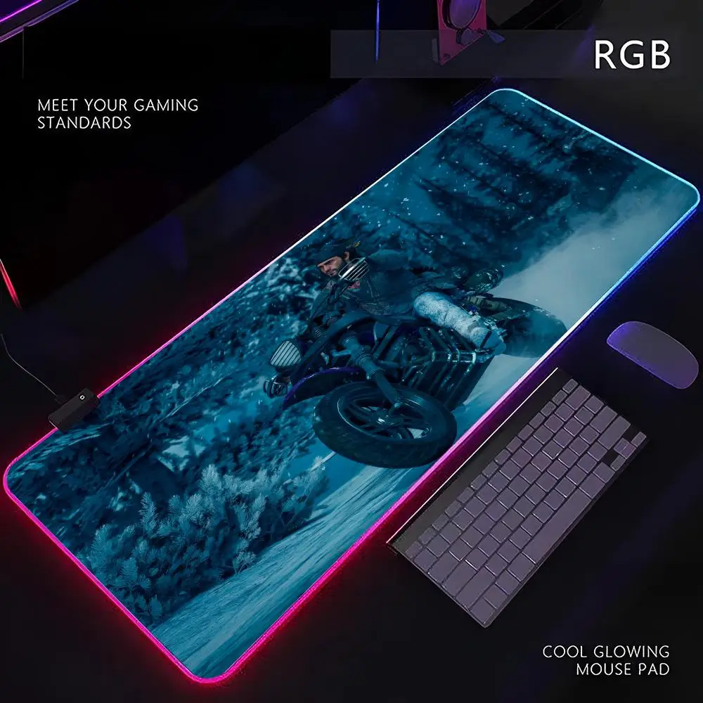 Days G-Gonees Mouse Pad RGB Mousepad Xxl Gaming Accessories mouse gamer Large LED Mouse Pad Luminous Keyboard Desk Protector Pc
Days G-Gonees Mouse Pad RGB Mousepad Xxl Gaming Accessories mouse gamer Large LED Mouse Pad Luminous Keyboard Desk Protector Pc