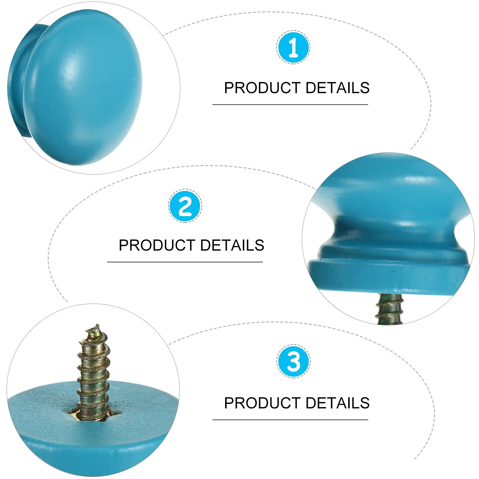 8 Pcs Handle Kitchen Cabinet Drawer Retro Knob Self Tapping Dresser Nursery Handles
8 Pcs Handle Kitchen Cabinet Drawer Retro Knob Self Tapping Dresser Nursery Handles