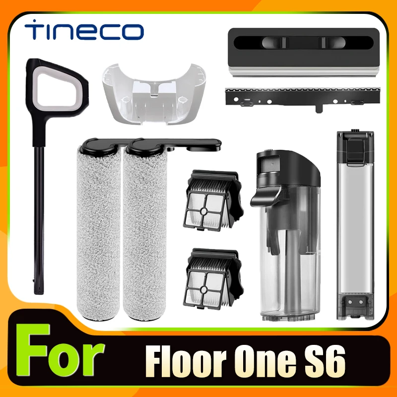 Original Accessories For Tineco FLOOR ONE S6 Wet Dry Water Tank Brush Roller HEPA Filter Water Tank Holder Vacuum Cleaner Parts
Original Accessories For Tineco FLOOR ONE S6 Wet Dry Water Tank Brush Roller HEPA Filter Water Tank Holder Vacuum Cleaner Parts