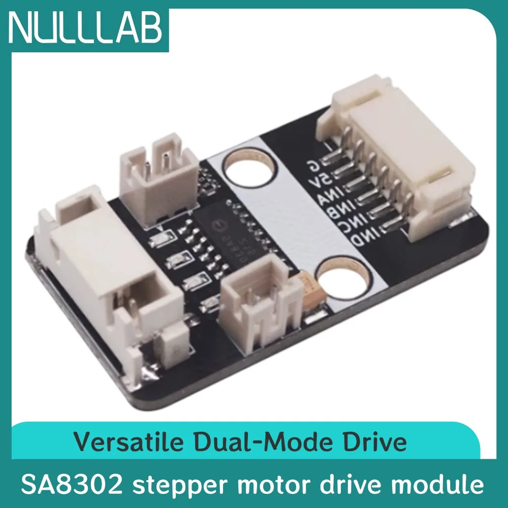 SA8302 Stepper Motor Driver Module Replace ULN2003 H-Bridge Controller for Arduino ESP32 Raspberry Pi Support 1x28BYJ-48 Stepper
SA8302 Stepper Motor Driver Module Replace ULN2003 H-Bridge Controller for Arduino ESP32 Raspberry Pi Support 1x28BYJ-48 Stepper