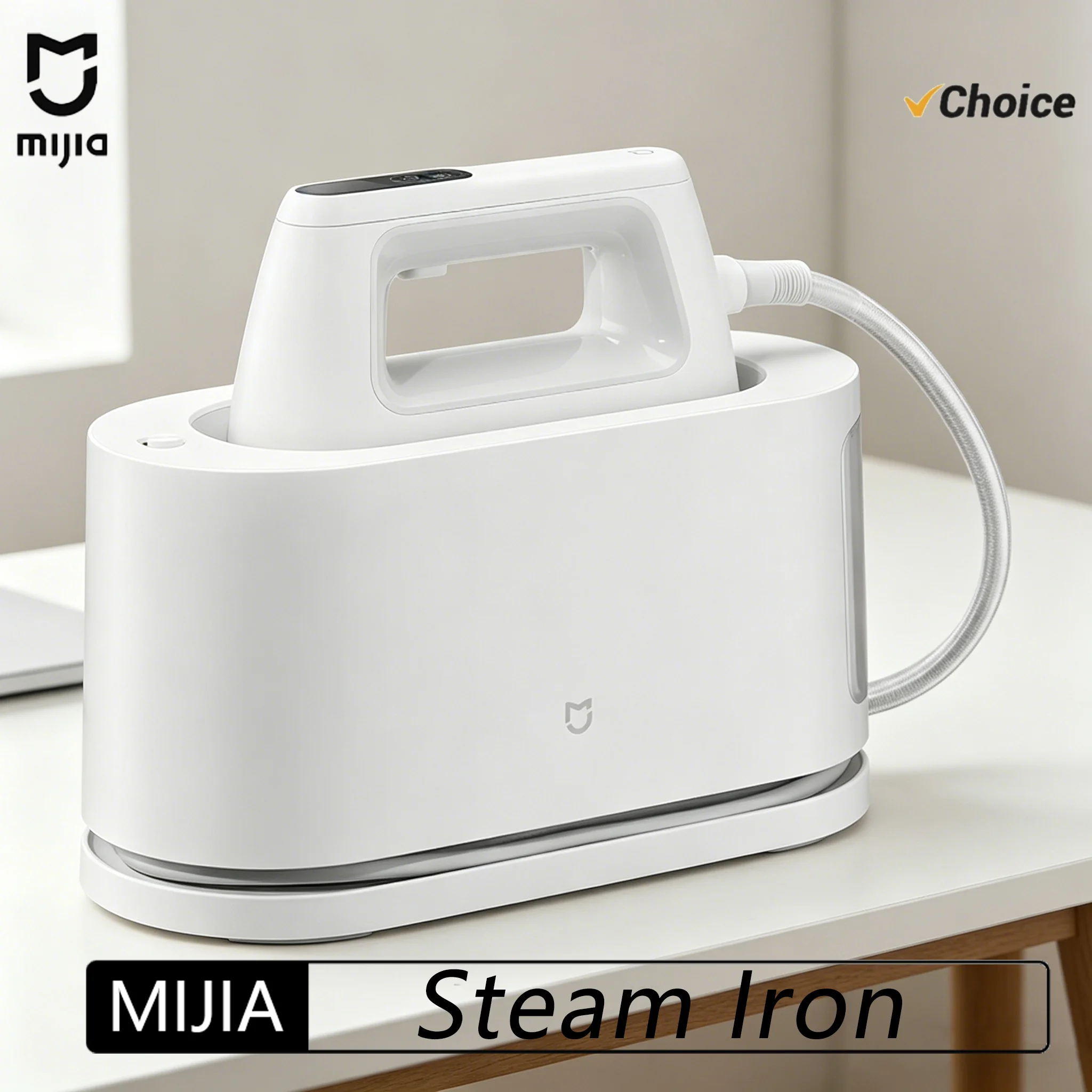 MIJIA Handheld Steam Iron 2-in-1 Handheld Steam Iron and Garment Steamer with Pressure Boost, Eliminates Odors and Dust Mites
MIJIA Handheld Steam Iron 2-in-1 Handheld Steam Iron and Garment Steamer with Pressure Boost, Eliminates Odors and Dust Mites