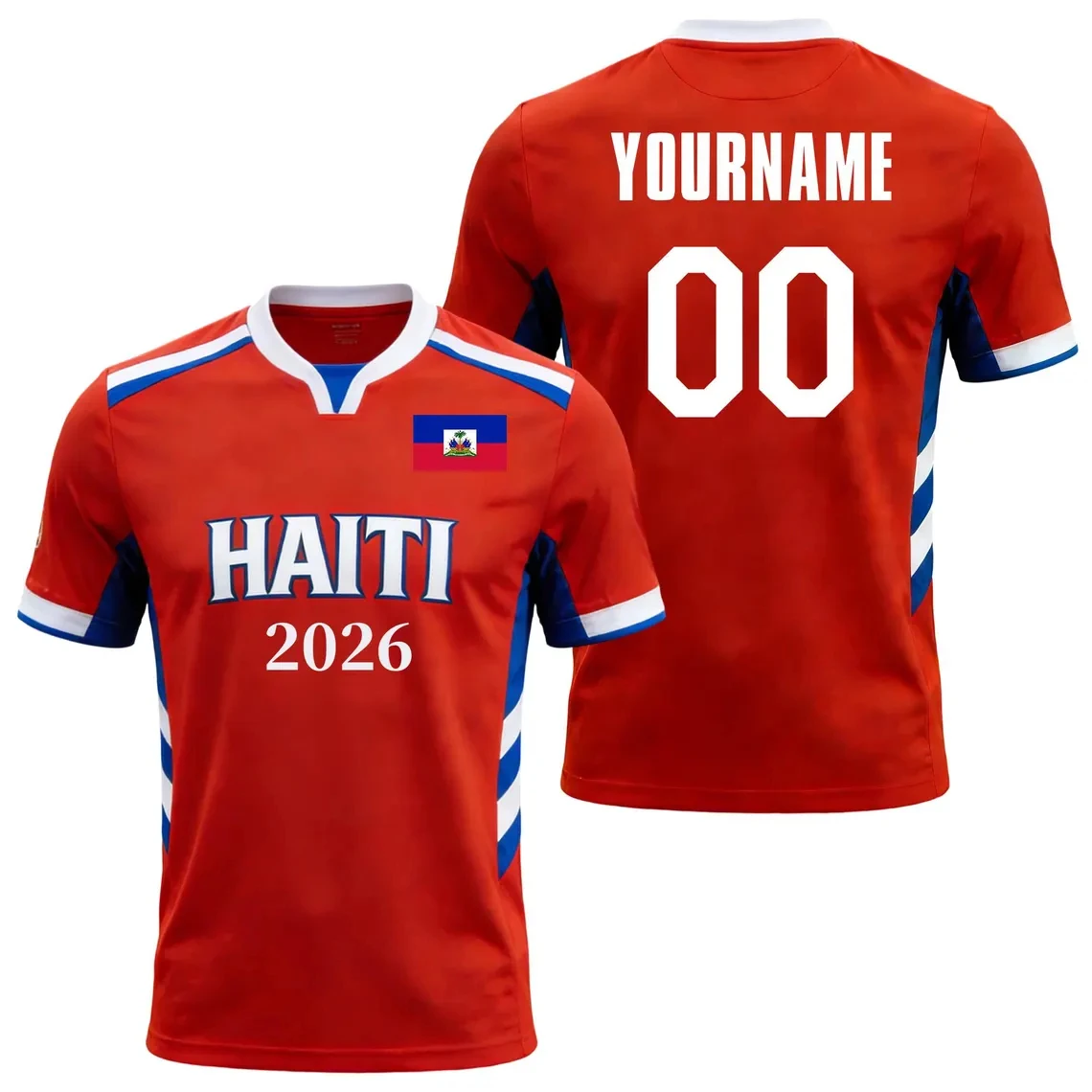 Custom Haiti 2026 Football Jersey Personalized Diy Name Number Haitian Soccer T Shirts Quick Dry Loose Short Sleeve Sports Tees
Custom Haiti 2026 Football Jersey Personalized Diy Name Number Haitian Soccer T Shirts Quick Dry Loose Short Sleeve Sports Tees