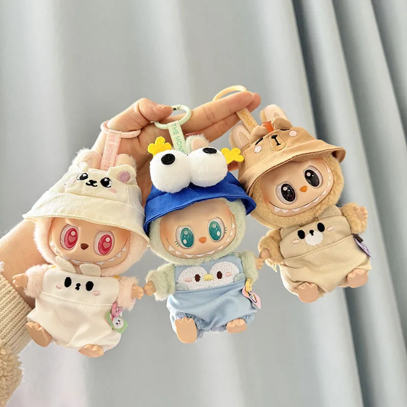 17cm Labubu I II Idol Dolls Clothes Cute Hat Bib Pants Sets Accessories for Korea Kpop Exo Clothing
17cm Labubu I II Idol Dolls Clothes Cute Hat Bib Pants Sets Accessories for Korea Kpop Exo Clothing