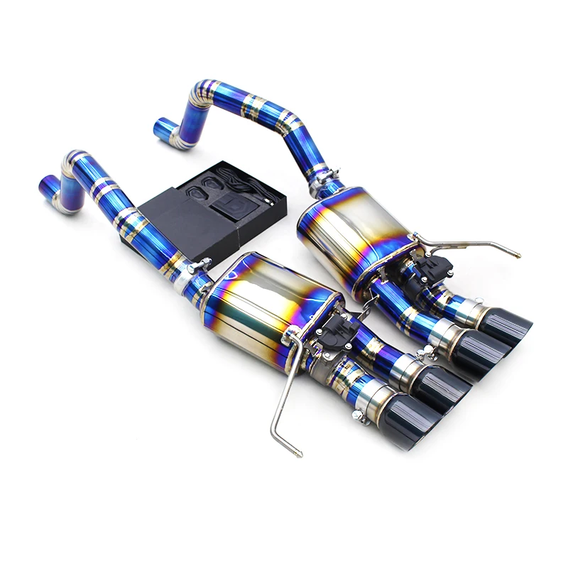 Race Valvetronic Catback For Chevrolet Corvette C7 6.2L 2014-2019 Titanium Muffler Exhaust Pipe System With Remote Controller
Race Valvetronic Catback For Chevrolet Corvette C7 6.2L 2014-2019 Titanium Muffler Exhaust Pipe System With Remote Controller