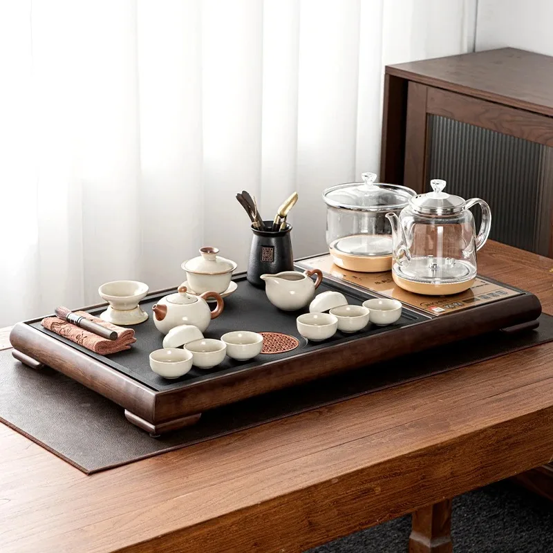 Serving Plate Tea Tray Luxury Accessories Drainage Drip Rectangle Tea Tray Long Living Room Hospitality Bandeja Madera Teaware
Serving Plate Tea Tray Luxury Accessories Drainage Drip Rectangle Tea Tray Long Living Room Hospitality Bandeja Madera Teaware
