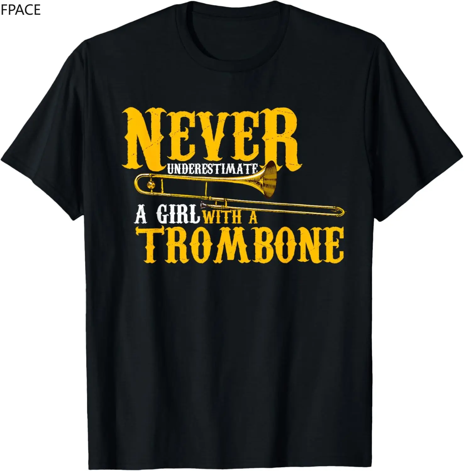 Funny Quote play Never underestimate a girl with a trombone T-Shirt vintage graphic t shirts camisetas men clothing oversized 
Funny Quote play Never underestimate a girl with a trombone T-Shirt vintage graphic t shirts camisetas men clothing oversized