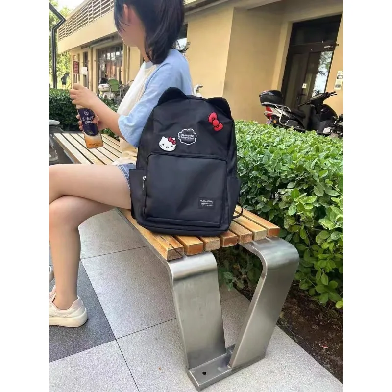 Kawaii Sanrio Anime Hello Kitty Lovely Travel Backpack Cute Cartoon Girly Heart Student Large Capacity Shoulders Bag Gifts
Kawaii Sanrio Anime Hello Kitty Lovely Travel Backpack Cute Cartoon Girly Heart Student Large Capacity Shoulders Bag Gifts