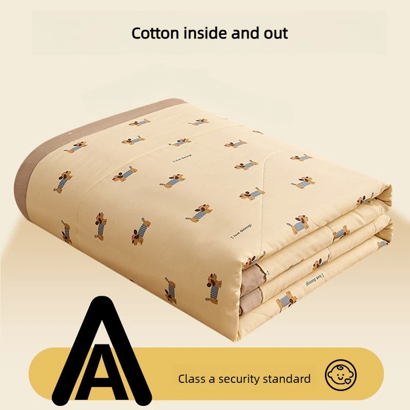 Full Cotton Summer Quilt Four Piece Set Cartoon Cotton Air Condition Comforter Kids Dormitory Bedding
Full Cotton Summer Quilt Four Piece Set Cartoon Cotton Air Condition Comforter Kids Dormitory Bedding