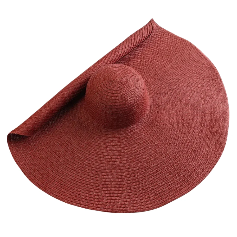 Sunscreen 70cm Wide Brim Sun Hat UV Protection Boho Style Diameter Large Straw Hat Casual Fashion Summer Beach Sun Hat Outdoor
Sunscreen 70cm Wide Brim Sun Hat UV Protection Boho Style Diameter Large Straw Hat Casual Fashion Summer Beach Sun Hat Outdoor