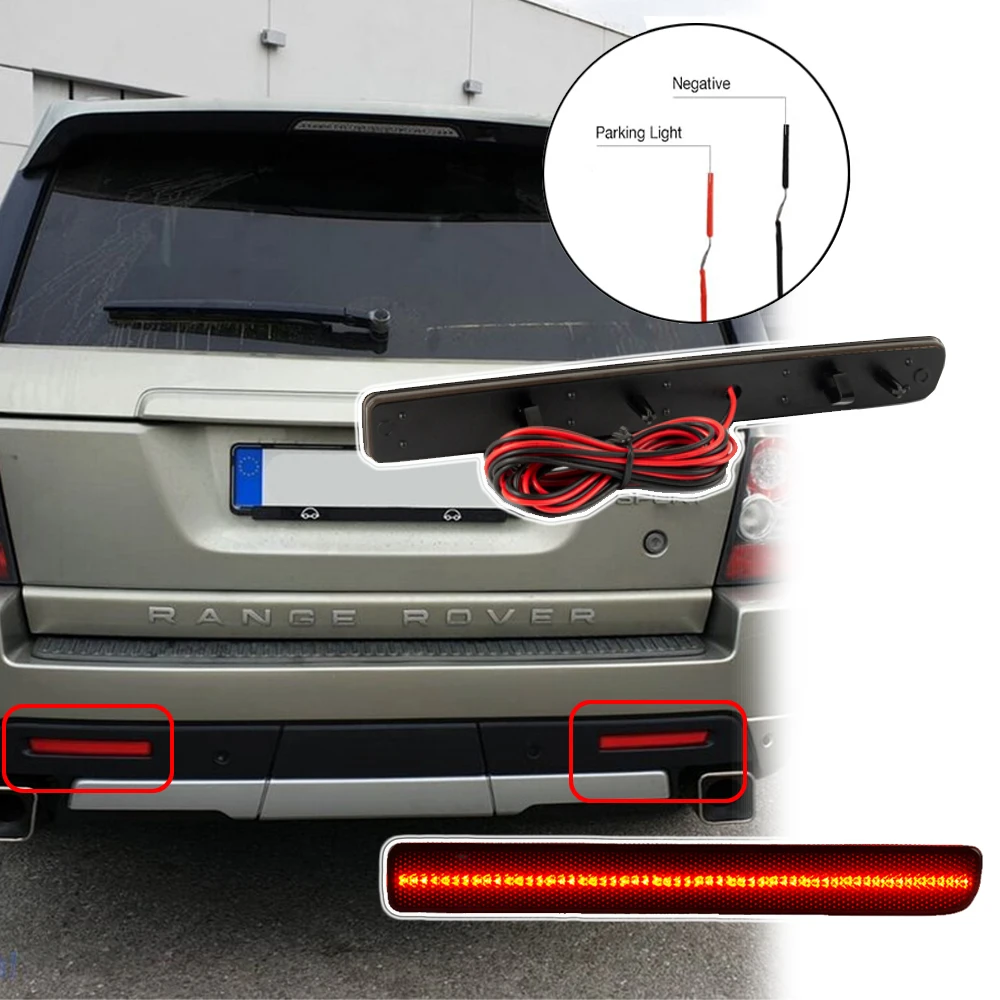 2x LED Rear Bumper Brake Parking Light For Land Rover Discovery 3 4 LR3 LR4 Range Rover Sport L320 facelift Car Assembly Parts
2x LED Rear Bumper Brake Parking Light For Land Rover Discovery 3 4 LR3 LR4 Range Rover Sport L320 facelift Car Assembly Parts