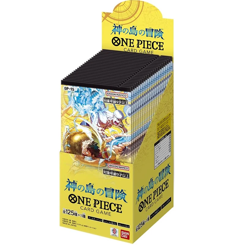 BANDAI ONE PIECE Card Game The Adventure on God’s Island OP-15 Booster Pack TCG Collection card
BANDAI ONE PIECE Card Game The Adventure on God’s Island OP-15 Booster Pack TCG Collection card