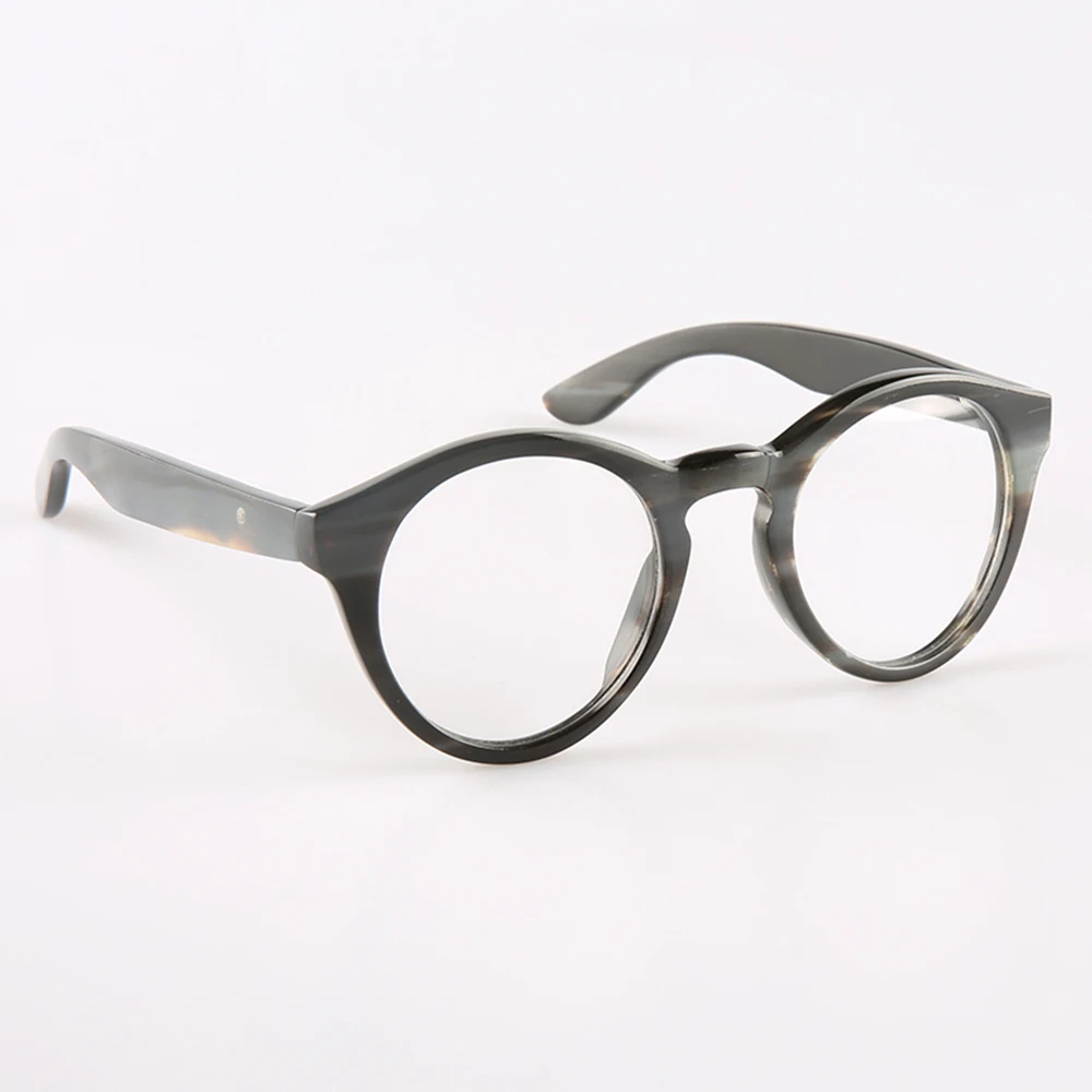 Women Man Glasses Frame Unique Round Vintage Handmade Buffalo Horn Prescription Eyeglass Frames Myopia Optical Lenses Eyeglasses
Women Man Glasses Frame Unique Round Vintage Handmade Buffalo Horn Prescription Eyeglass Frames Myopia Optical Lenses Eyeglasses