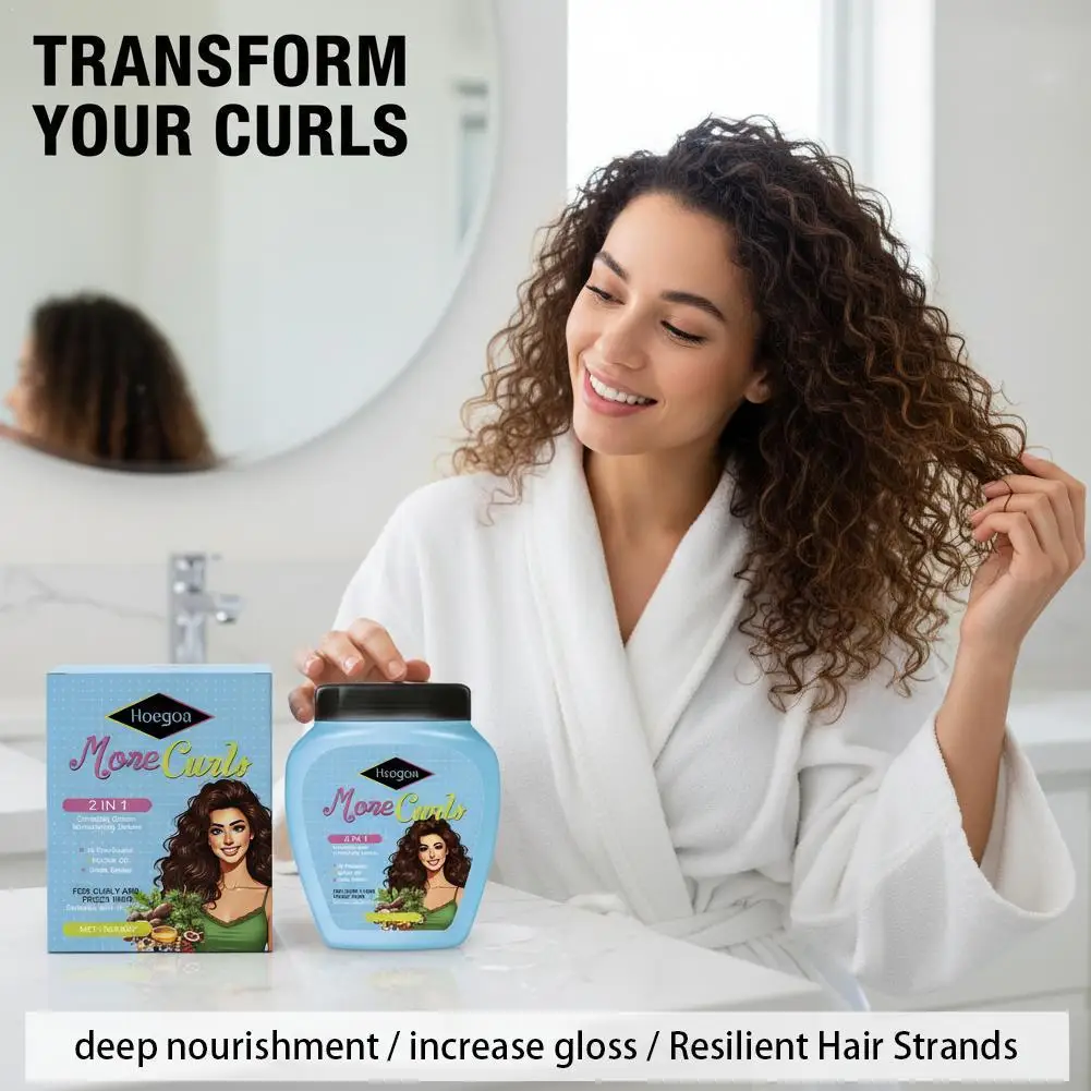 Leave-In Conditioner For Curl And Dry Hair Non-stick Hydrates Moisturize Shiny Nourishing Smoothing Anti-Frizz Care Cream
Leave-In Conditioner For Curl And Dry Hair Non-stick Hydrates Moisturize Shiny Nourishing Smoothing Anti-Frizz Care Cream