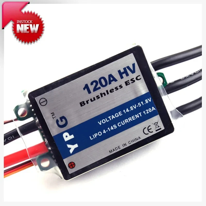 YPG HV 120A ESC (4 ~ 14S) Бесщеточный Регулятор скорости для вертолета Trex 700
YPG HV 120A ESC (4 ~ 14S) Бесщеточный Регулятор скорости для вертолета Trex 700