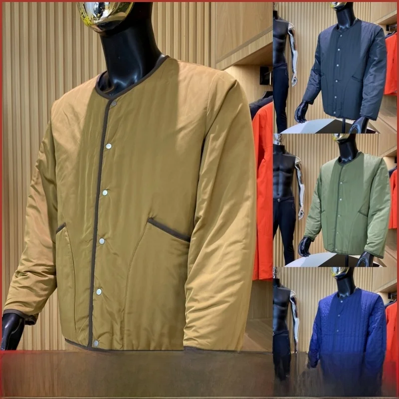 Lightweight Warm Cotton Jaet for Men Outdoor Two-Sided Wear Sewn with Cotton Pad Stand Fit Trendy Sle Stand Collar
Lightweight Warm Cotton Jaet for Men Outdoor Two-Sided Wear Sewn with Cotton Pad Stand Fit Trendy Sle Stand Collar