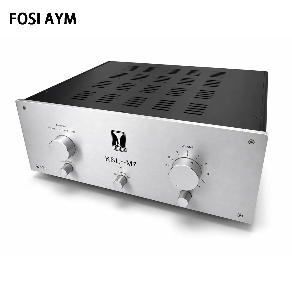 430x175x340mm FOSI AYM M7 Full Aluminum Amplifier Chassis Tube Preamplifier Case Audiophile HiFi Audio DIY Enclosure
430x175x340mm FOSI AYM M7 Full Aluminum Amplifier Chassis Tube Preamplifier Case Audiophile HiFi Audio DIY Enclosure