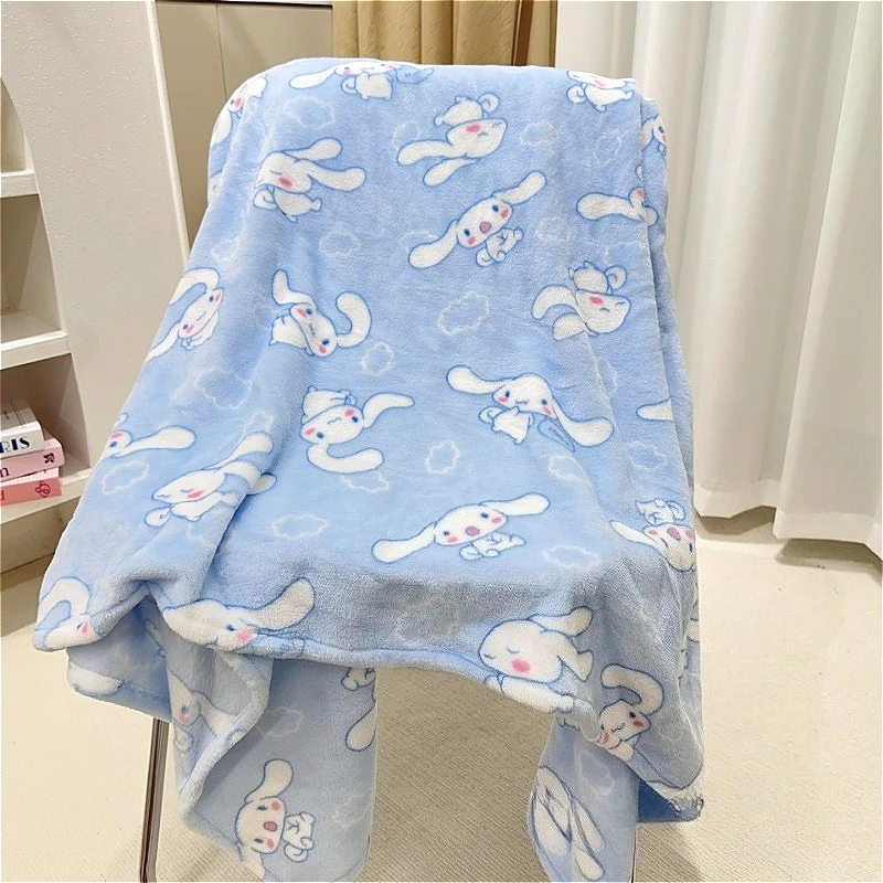 Маленькое одеяло Sanrio My Melody, аниме Kawaii Cinnamoroll, аксессуары с принтом, теплое одеяло для отдыха автомобиля, помпон Purin, шаль с героями мультфильмов
Маленькое одеяло Sanrio My Melody, аниме Kawaii Cinnamoroll, аксессуары с принтом, теплое одеяло для отдыха автомобиля, помпон Purin, шаль с героями мультфильмов