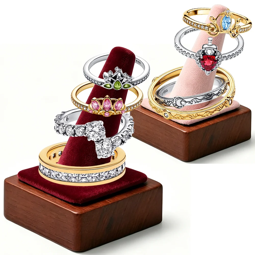 2026 New 925 Silver Princess Sparkling Crown Heart shaped Pumpkin Car Wrong Circle Ring Display Tool Exquisite DIY Charm Jewelry
2026 New 925 Silver Princess Sparkling Crown Heart shaped Pumpkin Car Wrong Circle Ring Display Tool Exquisite DIY Charm Jewelry