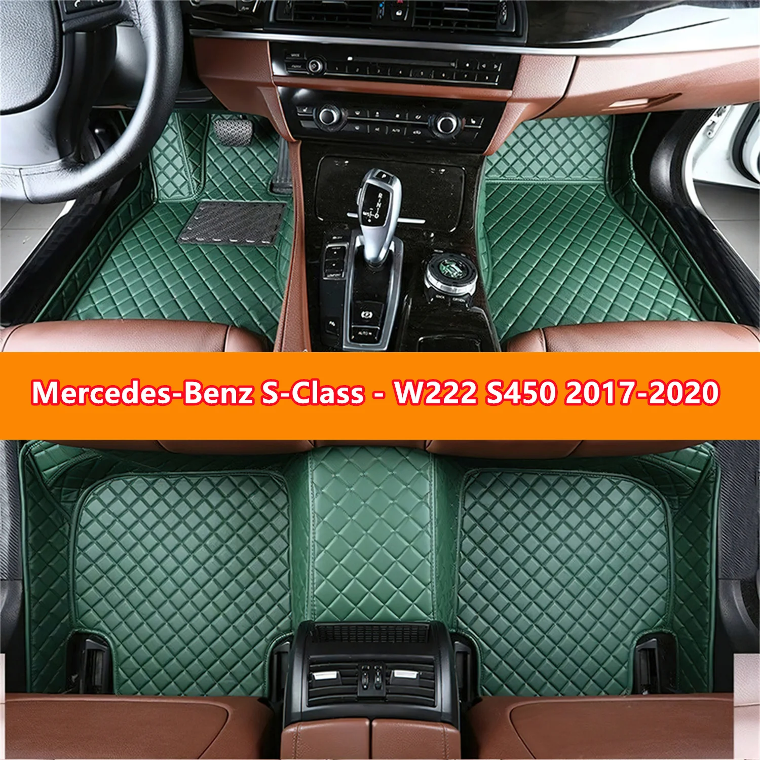 Автомобильные коврики для Mercedes-Benz S-Class - W222 S450 2017-2020, кожаные коврики для автомобилей, аксессуары для ковров
Автомобильные коврики для Mercedes-Benz S-Class - W222 S450 2017-2020, кожаные коврики для автомобилей, аксессуары для ковров