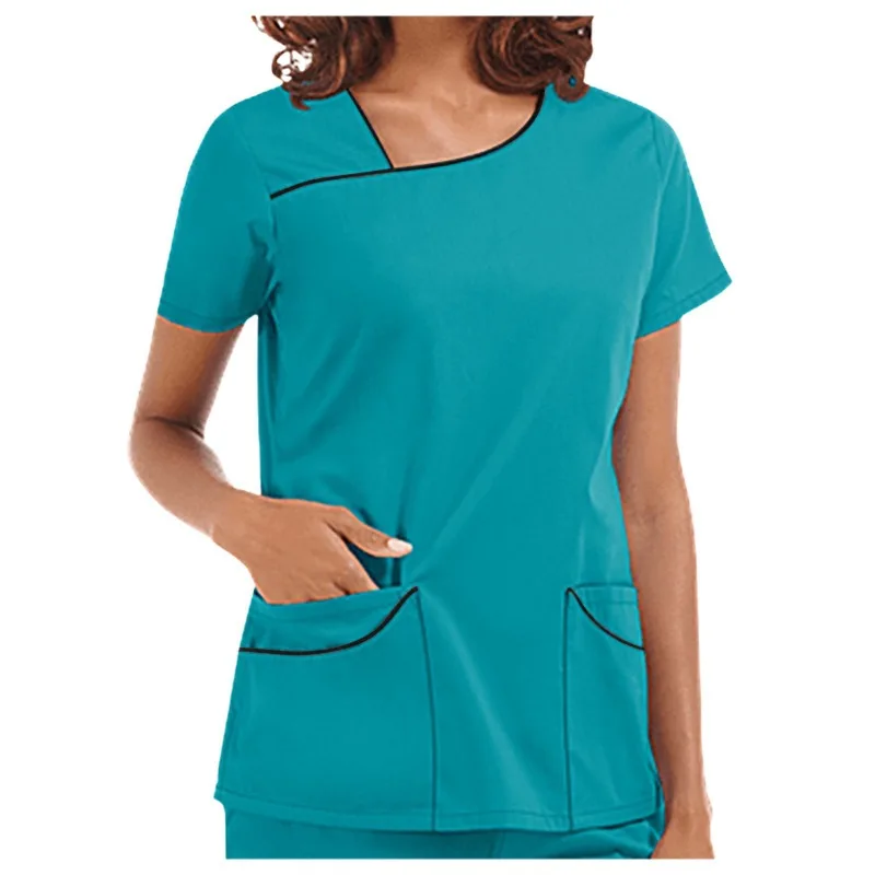 Operating Room Short-sleeved Scrub Suit for Women Skin Management Nurse Uniform Isolation Wear
Operating Room Short-sleeved Scrub Suit for Women Skin Management Nurse Uniform Isolation Wear