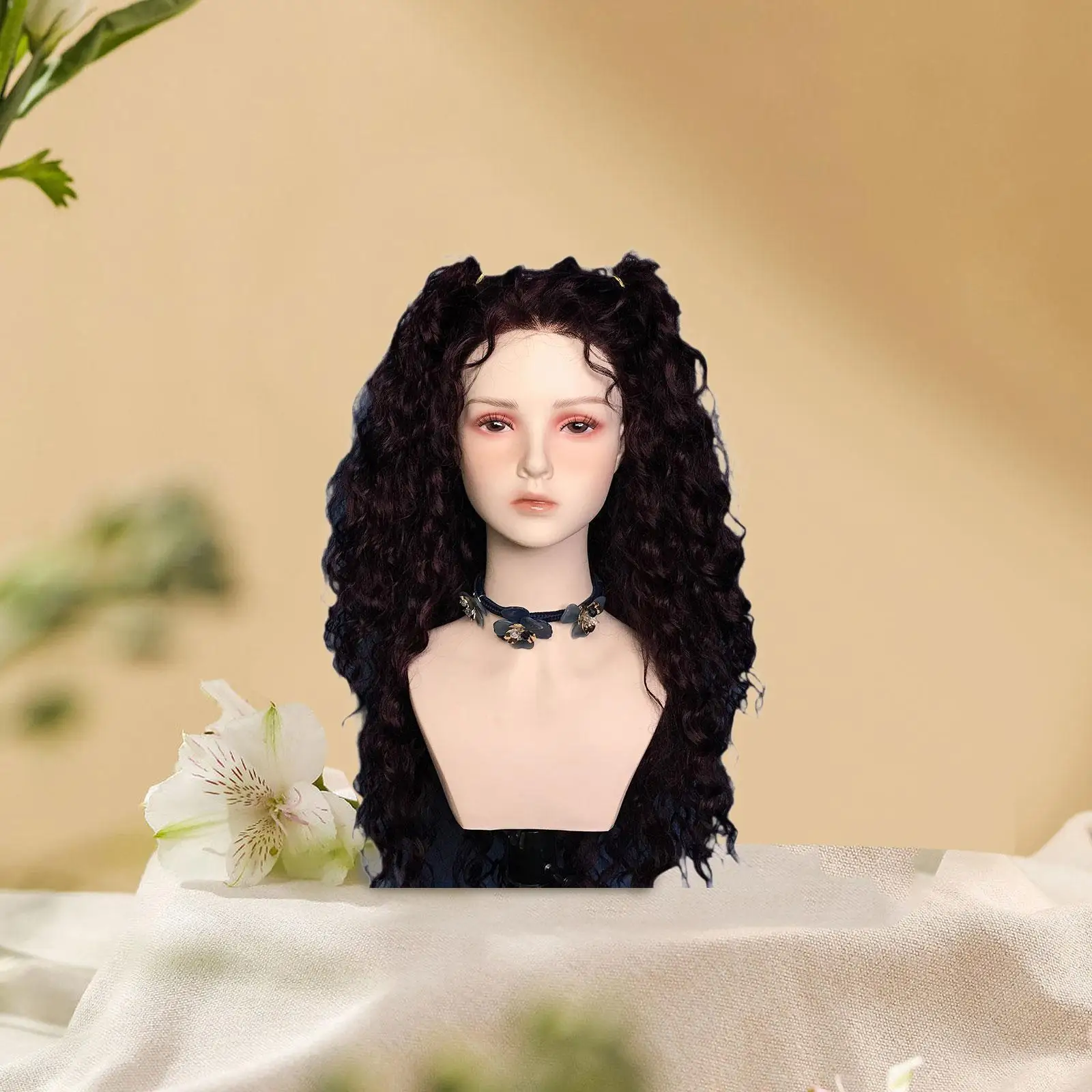 Head Female Head Rack, Multifunctional Making Styling Anime Mannequin Head Display ,
Head Female Head Rack, Multifunctional Making Styling Anime Mannequin Head Display ,