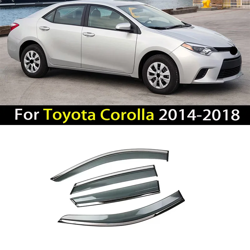 Car Window Visor For Toyota Corolla 2014 2015 2016 2017 2018 Deflectors Window Rain Guard Weathershield Sun Rain Guard
Car Window Visor For Toyota Corolla 2014 2015 2016 2017 2018 Deflectors Window Rain Guard Weathershield Sun Rain Guard