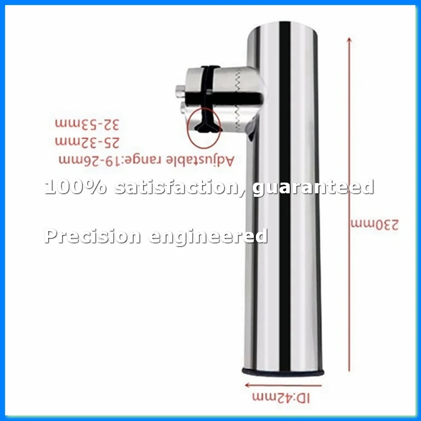 2 Pack 316 Stainless Steel Boat Fishing Rod Holder Brackets for Rails 18-26mm Sail Boat Parts-A63M
2 Pack 316 Stainless Steel Boat Fishing Rod Holder Brackets for Rails 18-26mm Sail Boat Parts-A63M