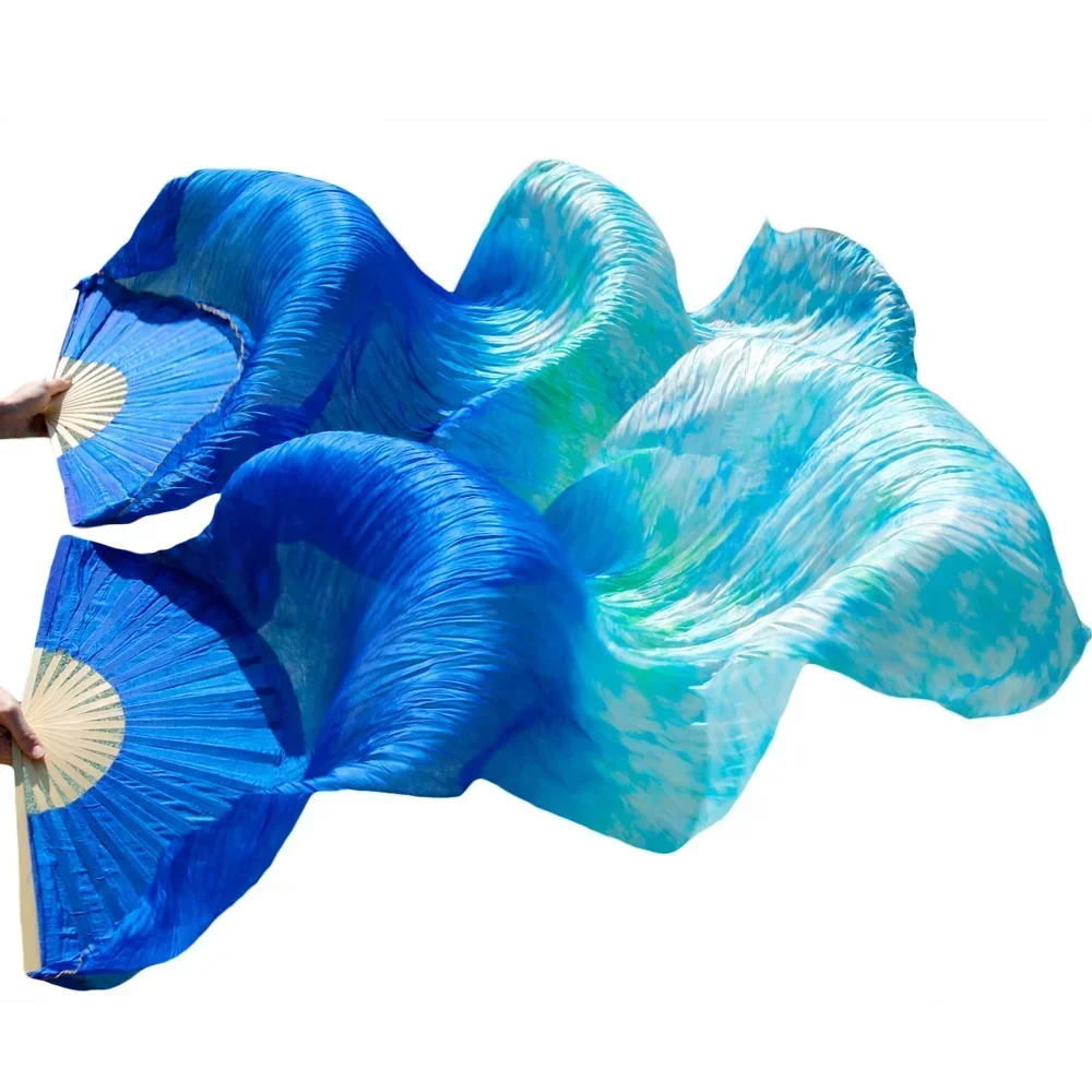 180 *90 cm Women Costume Bamboo Long Silk Fans Veils Silk Fan Handmade Colorful Belly Dance Fan Royal Blue+Mixed Colors
180 *90 cm Women Costume Bamboo Long Silk Fans Veils Silk Fan Handmade Colorful Belly Dance Fan Royal Blue+Mixed Colors