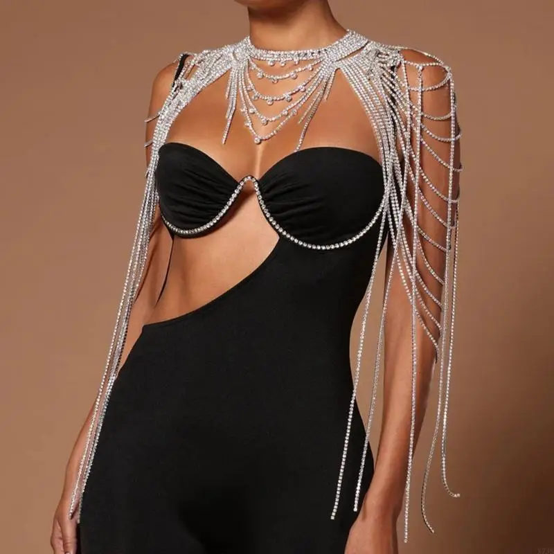Versatile Crystal Adorned Fringe Jewelry Layered Fringe Body Jewelry Enhances Casual And Evening Wear Effortlessly
Versatile Crystal Adorned Fringe Jewelry Layered Fringe Body Jewelry Enhances Casual And Evening Wear Effortlessly
