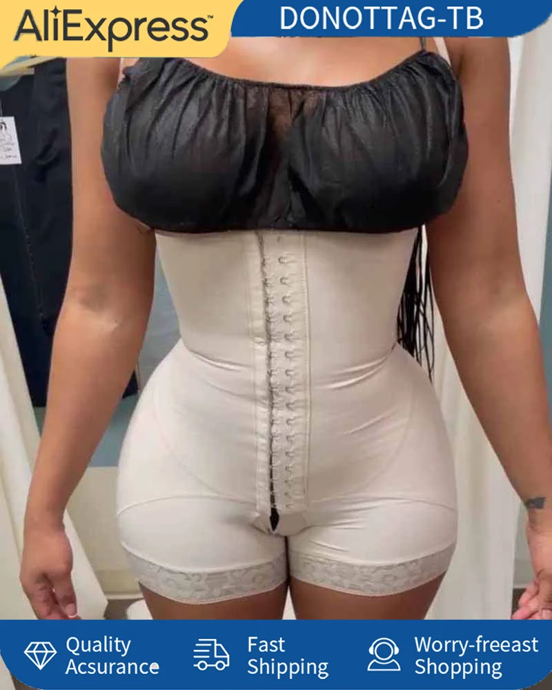 Seamless Shapewear Bodysuit For Women Full Body Slimming Undergarment for Everyday Wear Fajas olombianas
Seamless Shapewear Bodysuit For Women Full Body Slimming Undergarment for Everyday Wear Fajas olombianas