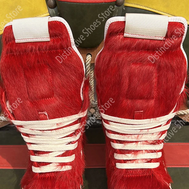Brand Design Zipper Ankle Boots Men's Horsehair High-tops Sneakers Women Thick Soled Quality Leather Lace-up Fashion Shoes
Brand Design Zipper Ankle Boots Men's Horsehair High-tops Sneakers Women Thick Soled Quality Leather Lace-up Fashion Shoes