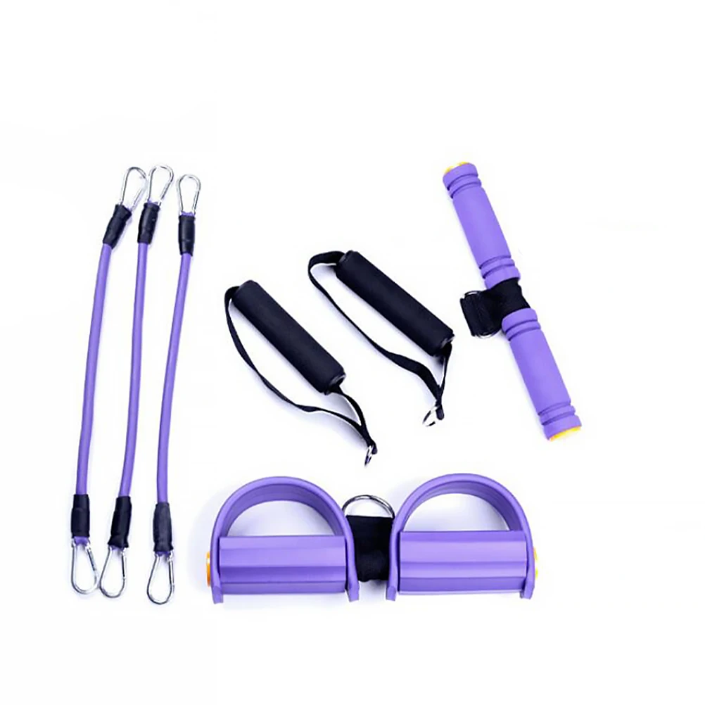3 Tubes Fitness Rope Durable TPE Biceps Triceps Shoulders Abdomen Training Equipment Yoga Straps Accessories Gift
3 Tubes Fitness Rope Durable TPE Biceps Triceps Shoulders Abdomen Training Equipment Yoga Straps Accessories Gift