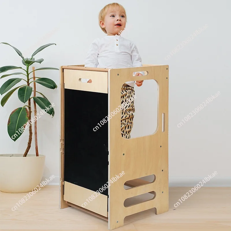 Modern plywood 3-in-1 adjustable foldable study tower kitchen helper step stool, suitable for bedroom and warehouse
Modern plywood 3-in-1 adjustable foldable study tower kitchen helper step stool, suitable for bedroom and warehouse