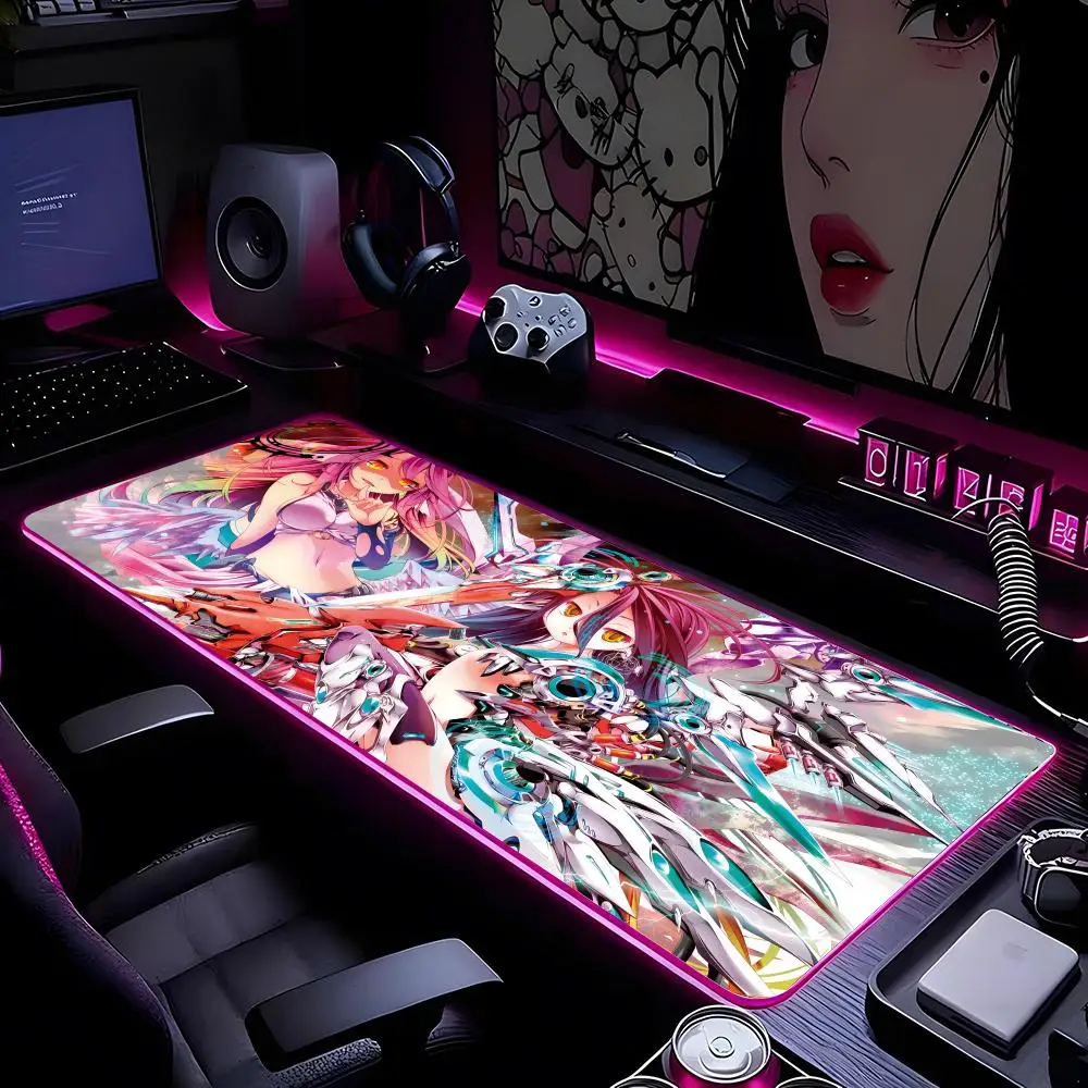 Коврик для мыши No Game No Life Zero, HD-печать, для геймеров, с фиксированным краем, нескользящий, RGB, XXL 90x40 см, для клавиатуры и ПК
Коврик для мыши No Game No Life Zero, HD-печать, для геймеров, с фиксированным краем, нескользящий, RGB, XXL 90x40 см, для клавиатуры и ПК