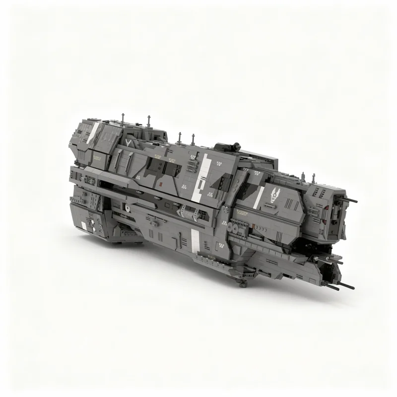 6899pcs MOC Valiant Class Super Heavy Cruiser UNSC Terminus Space Model Building Blocks Christmas Gifts Construction Toys Brick
6899pcs MOC Valiant Class Super Heavy Cruiser UNSC Terminus Space Model Building Blocks Christmas Gifts Construction Toys Brick