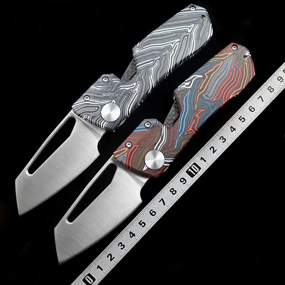 OK-Winter B4 Magnet Inside G10 Dam-pattern handle %VG10 blade Ceramic Bearings Knife
OK-Winter B4 Magnet Inside G10 Dam-pattern handle %VG10 blade Ceramic Bearings Knife