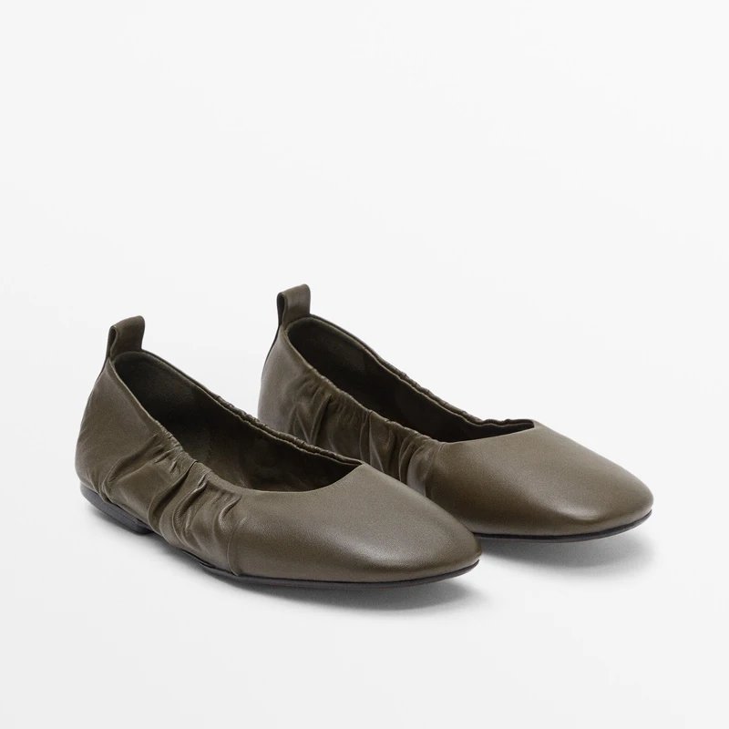 Ballet Flats Women's Shoes 2022 Autumn Genuine Leather Square Head Flat Work Single Shoes Comfortable Shallow Mouth Ballet Shoes
Ballet Flats Women's Shoes 2022 Autumn Genuine Leather Square Head Flat Work Single Shoes Comfortable Shallow Mouth Ballet Shoes