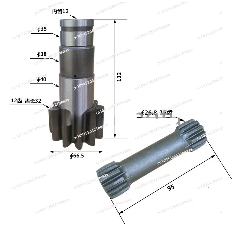 For Mini Excavator Parts U17 Rotary Vertical Shaft Center Gear Shaft Swing Motor Parts
For Mini Excavator Parts U17 Rotary Vertical Shaft Center Gear Shaft Swing Motor Parts
