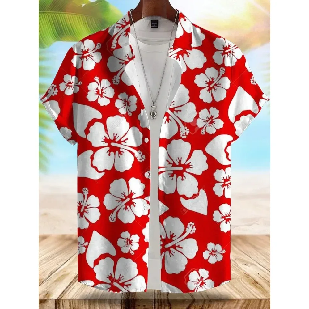 Seaside Hawaiian Style Men's Shirt Summer Vacation Casual Men's Short-sleeved Shirt Outdoor Beach Loose Comfortable Men's Shirt
Seaside Hawaiian Style Men's Shirt Summer Vacation Casual Men's Short-sleeved Shirt Outdoor Beach Loose Comfortable Men's Shirt