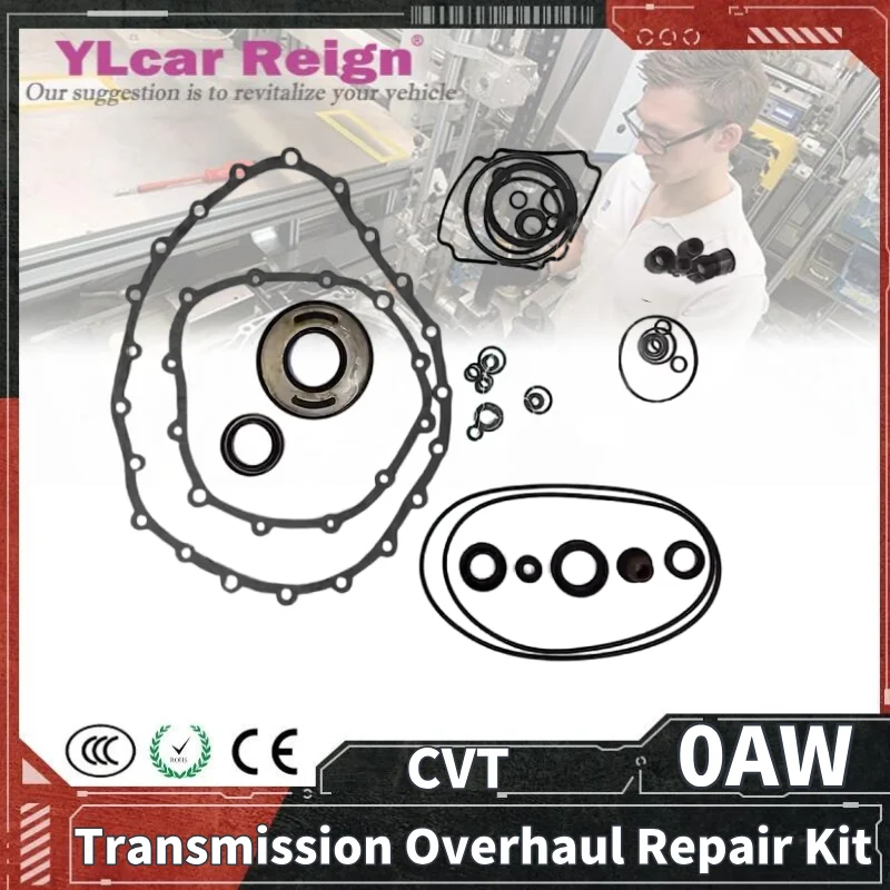 0AW CVT Transmission Gearbox Rebuild Repair Overhaul Gaskets Oil Seals Kit For AUDI A4 A5 A6 A7 Car Accessories
0AW CVT Transmission Gearbox Rebuild Repair Overhaul Gaskets Oil Seals Kit For AUDI A4 A5 A6 A7 Car Accessories