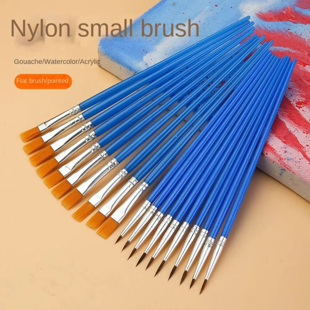 100 Pcs 100 Pcs Nylon Hair Paint Brushes Set Flat Art Oil Painting Brushes Pointed Ceramic Painting Supplies Kids
100 Pcs 100 Pcs Nylon Hair Paint Brushes Set Flat Art Oil Painting Brushes Pointed Ceramic Painting Supplies Kids