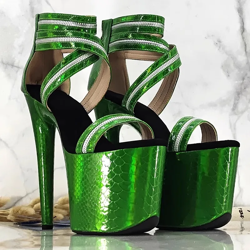 LAIJIANJINXIA New 20CM/8Inch PU Upper Sexy Exotic Women/Girl Sandals Platform Fashion High Heels Pole Dancing Shoes 081
LAIJIANJINXIA New 20CM/8Inch PU Upper Sexy Exotic Women/Girl Sandals Platform Fashion High Heels Pole Dancing Shoes 081