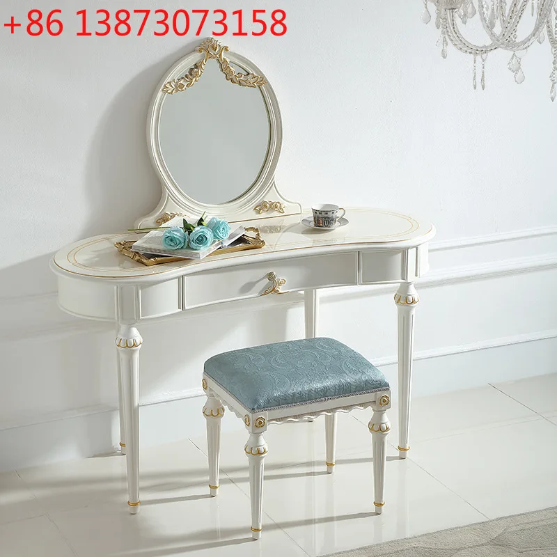 French pastoral style European romantic fresh dressing table bedroom makeup table
French pastoral style European romantic fresh dressing table bedroom makeup table