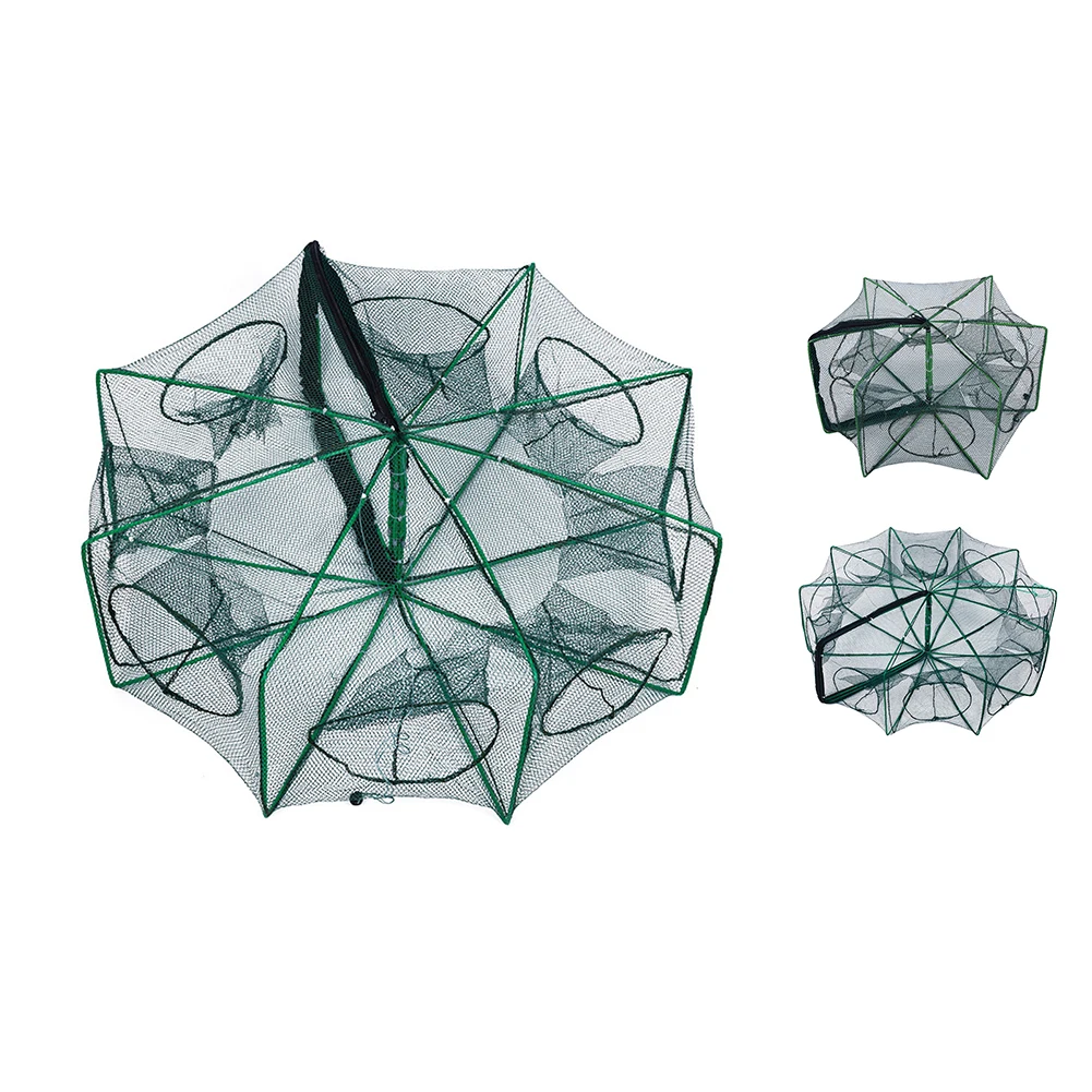 Polygonal Fish Guard Basket Metal Fishing Guard Basket Foldable Fishing Crab Crayfish Trap For Fishing Catch Cage
Polygonal Fish Guard Basket Metal Fishing Guard Basket Foldable Fishing Crab Crayfish Trap For Fishing Catch Cage