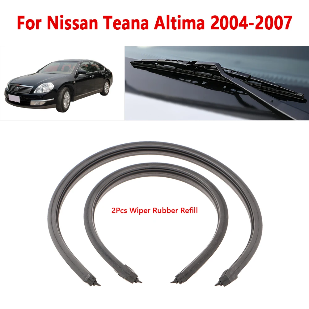 For Nissan Teana Altima 2004 2005 2006 2007 Wiper Rubber Strip 19" 24" Car Wiper Refill Accessories 1Pair
For Nissan Teana Altima 2004 2005 2006 2007 Wiper Rubber Strip 19" 24" Car Wiper Refill Accessories 1Pair